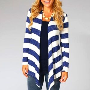G. H. Bass & Co. Striped Cardigan